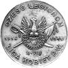 medal niesygnowany wykonany w zakładzie J. Knedlera nakładem Ligi Kobiet Pogotowia Wojennego 1916 ..