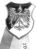 Garczegorze (Garziger) woj. pomorskie; patriotyczna odznaka kombatancka, miedź, emalia biało-czarn..