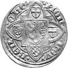 Reinald IV von Geldern 1402- 1423, goldgulden bez daty, Aw: Święty Jan, Rw: Pięć tarcz herbowych u..
