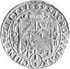 Johann Georg II 1656- 1680, półgulden 1669, Aw: Popiersie, Rw: Tarcza herbowa, Merseb.1195