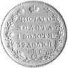 5 rubli 1828, Petersburg, Fr.137, Uzdenikow 0203, Mich.30, złoto 6.45 g.