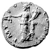 denar suberatus, Aw: Popiersie cesarza w zbroi w prawo, napis w otoku IMP CAESAR TRAIAN HADRIA- NV..