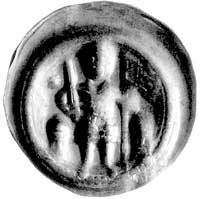 Otto II 1184-1205, brakteat; Margrabia stojący n