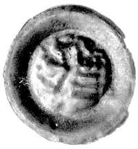 anonimowy szeroki brakteat z I połowy XIII wieku, Fbg. 624(68), 0.61 g
