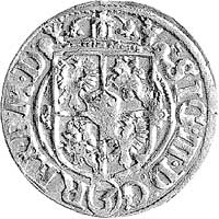 półtorak 1620, Ryga, odmiana z liskiem pod jabłkiem królewskim, Kurp. 2487 R2, Gum. 1446, ładnie z..