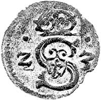 denar 1623, Łobżenica, Kurp. 1860 R3, Gum. 1494,
