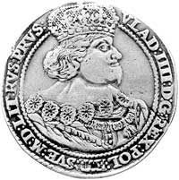 talar 1640, Gdańsk, odmiana z 7 listkami w gałązce nad herbem, Kurp. 176 R2, Dav. 4356