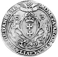 talar 1640, Gdańsk, odmiana z 7 listkami w gałąz
