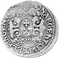ort 1657, Elbląg, okupacja szwedzka, popiersie króla Karola Gustawa, H-Cz. 8313 R5, Ahlström 56 a,..