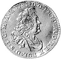 półdukat 1736, Drezno, Gum. 2290, Fr. 2849, złoto, 1.70 g, rzadki rocznik