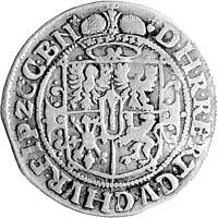 ort 1621, Królewiec, Bahr. 1391 podobny, ale odmiana napisu na rewersie, znak mincerza na początku..