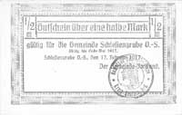 Kopalnia Śląsk /Schlesiengrube/, powiat bytomski - 1/2 marki 17.02.1917, Keller 2288.c