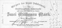 Trzcianka /Schönlanke/ - 2.000.000y marek 25.08.1923, Keller 5034.c, rzadkie