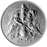 medal autorstwa A. Schindlera wybity z okazji Powszechnej Wystawy Krajowej we Lwowie w 1894 r., Aw..