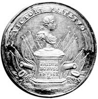 medal autorstwa Kittla wybity z okazji zwycięstw
