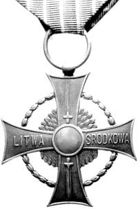 krzyż Zasługi Wojsk Litwy Środkowej, odznaczenie ustanowione 25 lutego 1922 roku przez Tymczasową ..