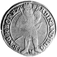 Ferdynand II 1619-1637, ćwierćtalar 1633, Praga, Aw: Postać cesarza, Rw: Orzeł i napis w otoku prz..
