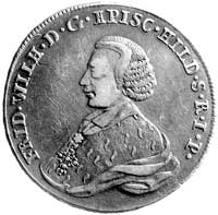 Hildesheim-biskupstwo, Fryderyk Wilhelm 1763-1789, gulden 1764, Aw: Popiersie, Rw: Herb, Bahr.12