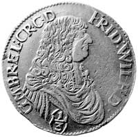 Fryderyk Wilhelm 1640-1688, półgulden 1668, Kros