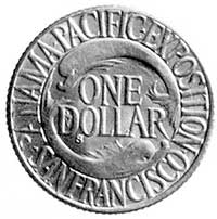 1 dolar 1915- emisja pamiątkowa na otwarcie Kana