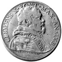 Klemens X 1670-1676, scudo 1675, Aw: Popiersie, 
