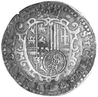 półtalar Filipa II z kontrasygnatą SA i datą 15-
