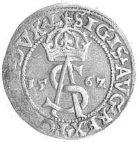 trojak 1562, Wilno, Kurp. 816 R, Gum. 620, moneta słabo odbita