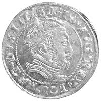 grosz na stopę litewską 1546, Wilno, Kurp. 788 R2, Gum. 615, bardzo ładna i rzadka moneta
