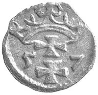 denar 1557, Gdańsk, Kurp. 928 R4, Gum. 640, T. 10