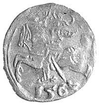 denar 1563, Wilno, Kurp. 649 R3, Gum. 594, T. 12