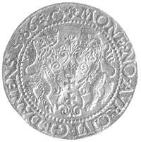 dukat 1586, Gdańsk, H-Cz. 770 R1, Fr. 3, T. 25, złoto, 3.42 g