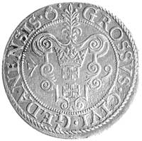 grosz 1579, Gdańsk, odmiana- na awersie kropka kończy napis, Kurp. 380 R1, Gum. 790