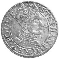 grosz 1579, Gdańsk, odmiana- na awersie gwiazdka kończy napis, Kurp. 380 R1, Gum. 790