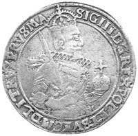 talar 1630, Toruń, odmiana z małymi literami I-I po bokach herbu miasta, H-Cz. 9662 R1- podobny, D..