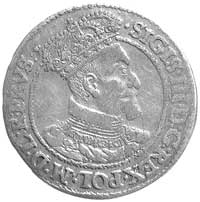 ort 1619/8, Gdańsk, nieopisana moneta z przebitką daty, rzadka