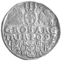 trojak 1597, Bydgoszcz, Wal. XVIII- podobny, Kurp. 1029 R