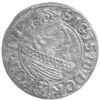 trzykrucierzówka 1616, Kraków, drugi egzemplarz, drobna wada blachy