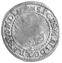 grosz 1597, Poznań, Kurp. 285 R4, Gum. 919, słabo odbity, rzadki