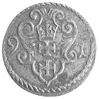 denar 1591, Gdańsk, Kurp. 2201 R2, Gum. 1368