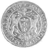 dukat 1639, Gdańsk, H-Cz. 1802 R2, Fr. 15, złoto