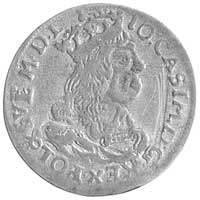 trojak 1662, Kraków, Kurp. 110 R, Gum. 1675, rysy w tle, rzadki