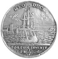 1/6 talara 1717, Drezno, Kam. 626 R2, rzadka moneta wybita w związku ze śmiercią matki króla Anny ..