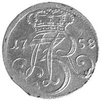 trojak 1758, Gdańsk, drugi egzemplarz