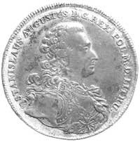 talar 1766, Warszawa, popiersie króla w zbroi, b