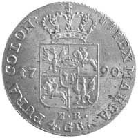złotówka 1790, Warszawa, Plage 298, minimalnie j