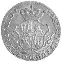 2 grosze srebrne 1767, Warszawa, Plage 245, bard