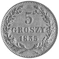 5 groszy 1835, Wiedeń, drugi egzemplarz