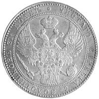 1 1/2 rubla = 10 złotych 1836, Warszawa, Plage 325, bardzo ładny