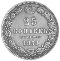 25 kopiejek 1854, Warszawa, Plage 453, gabinetow