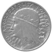 20 złotych 1925, Głowa Kobiety, Parchimowicz P-164 b, wybito 10 sztuk, miedź, 4.57 g, rzadkie